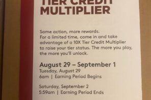 2026 Caesars Voodoo Candy Shop casino Tier Credit Multiplier Dates